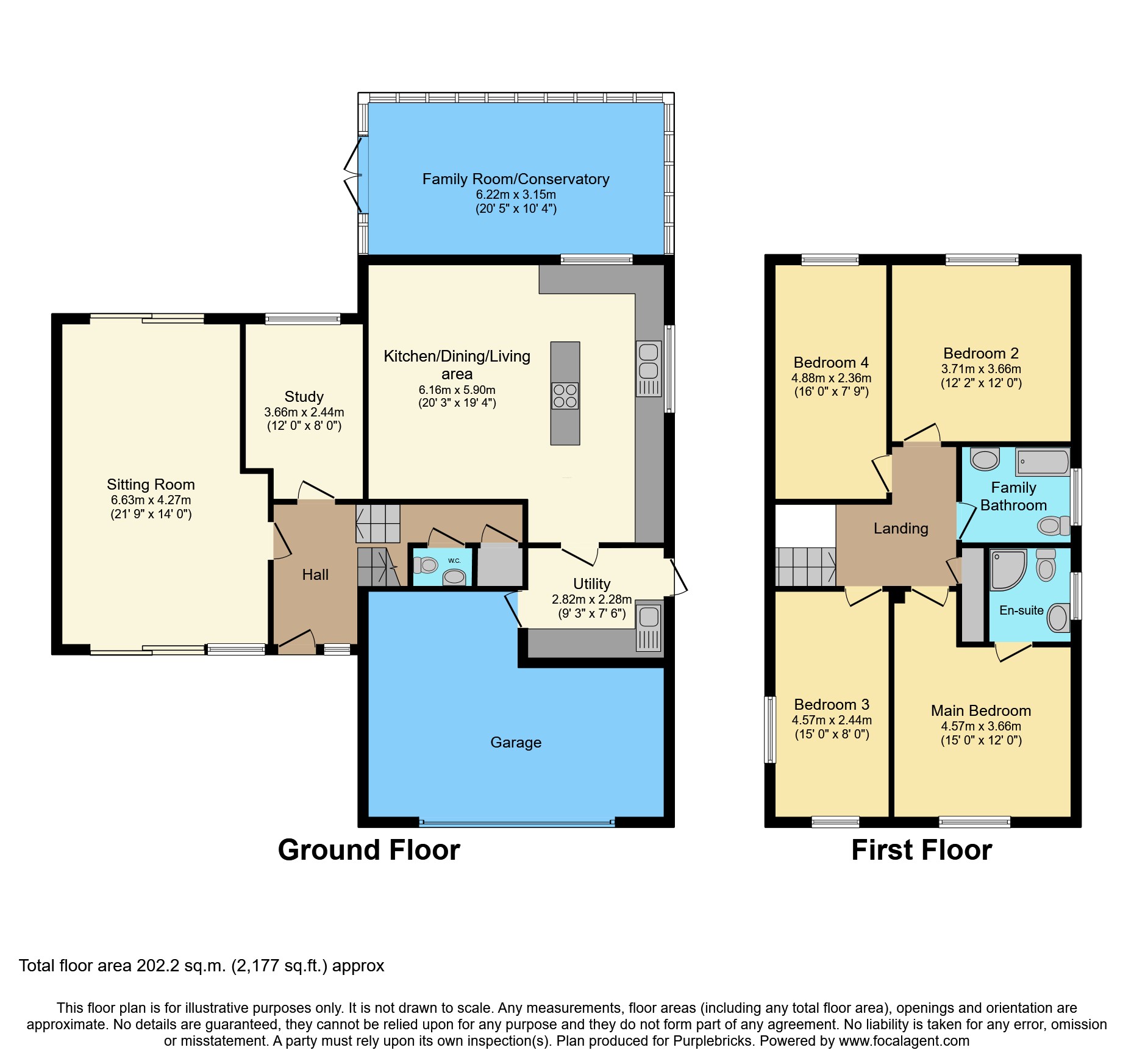 Dibden, Moor End Road, Bedford floorplan