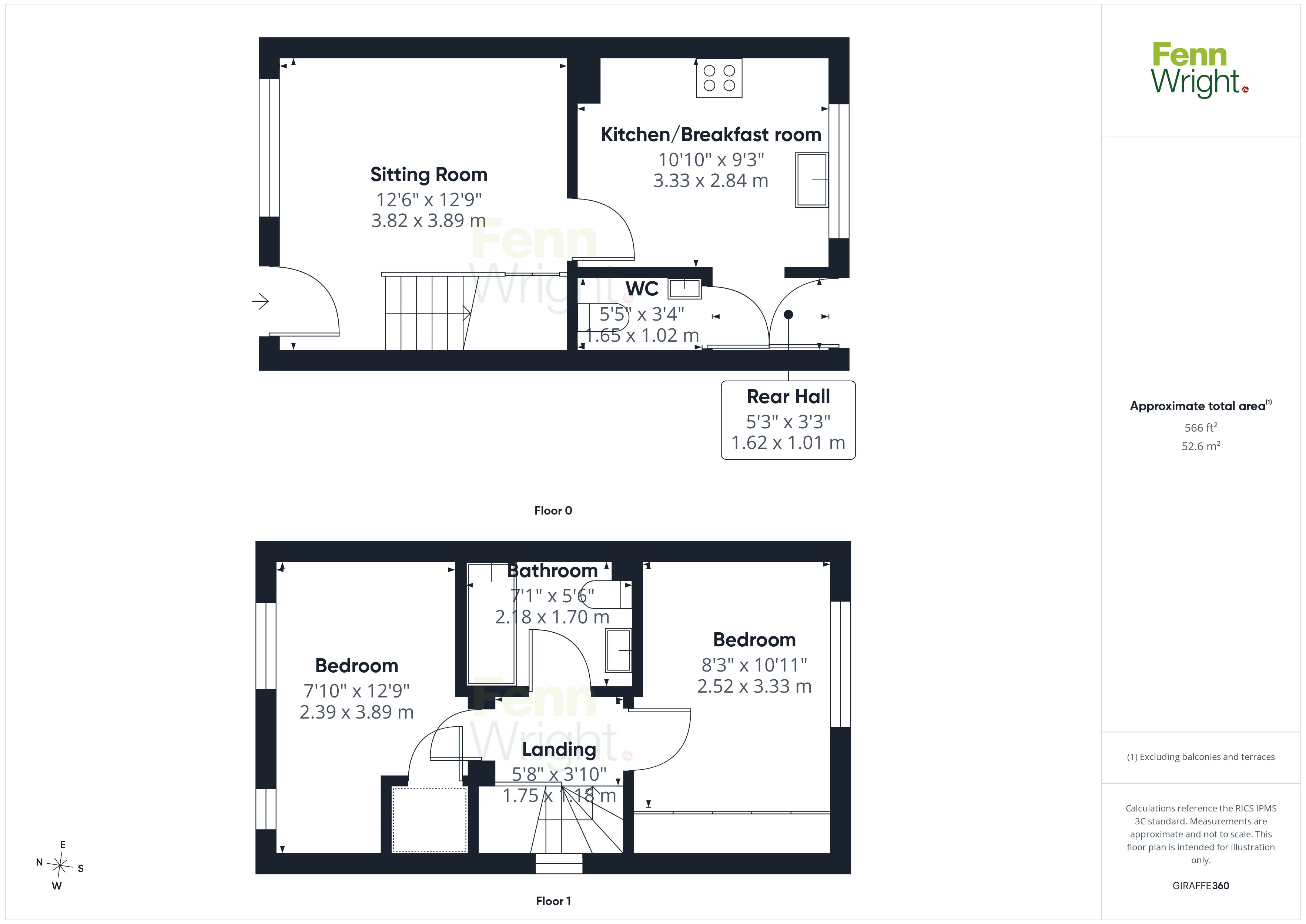 17, Murray Close, Woodbridge floorplan