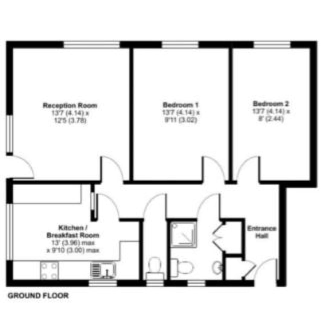 Flat 19, Lewis Court,, Snelling Avenue, Gravesend floorplan