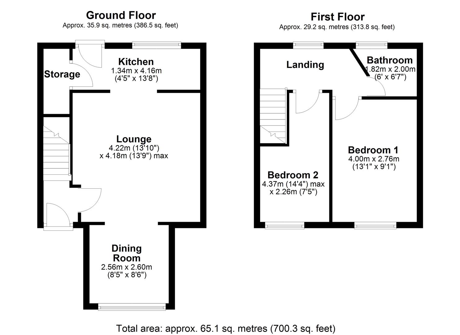 200, Almondbury Bank, Huddersfield floorplan