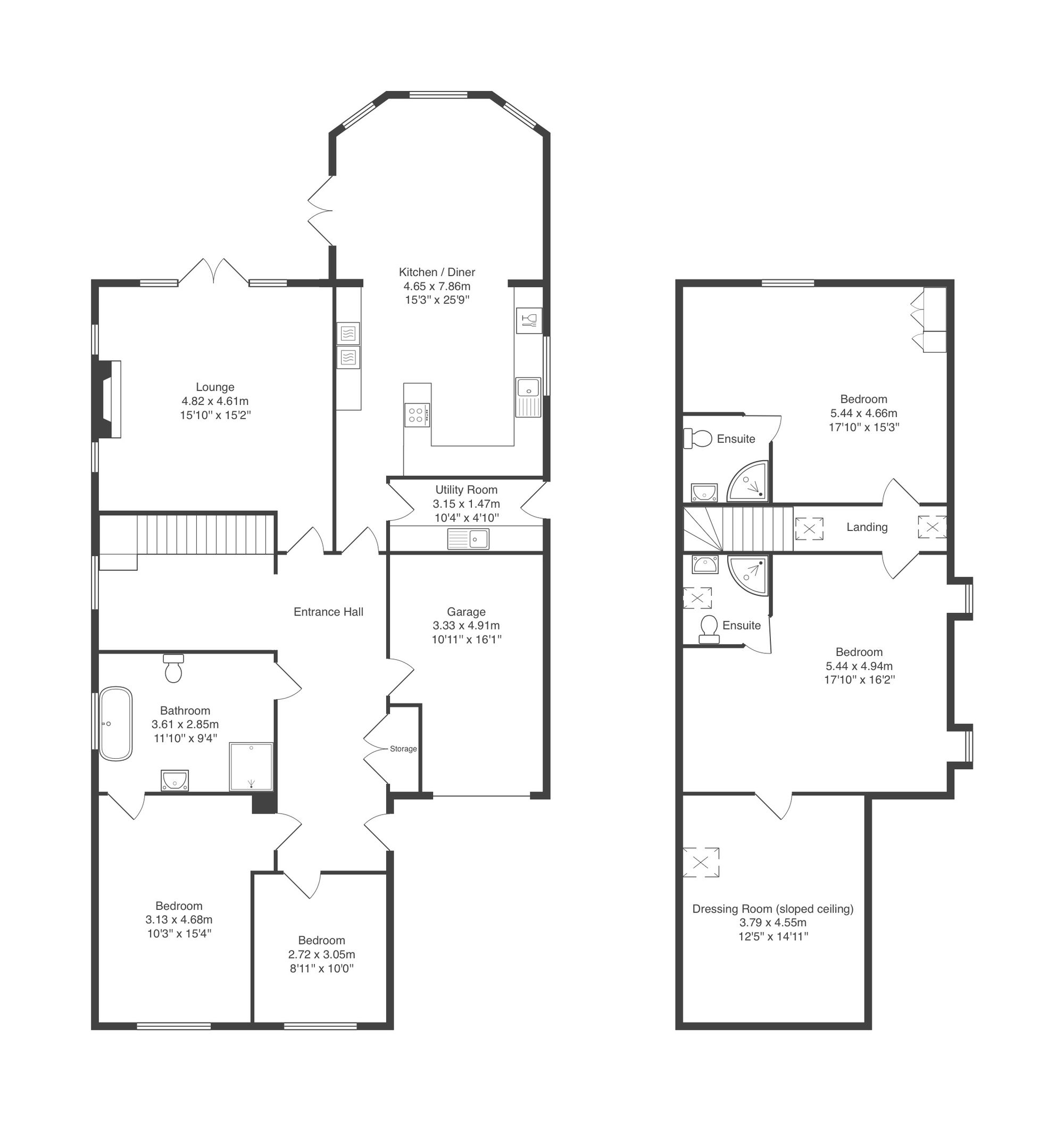 55 Barkby Road, Leicester floorplan