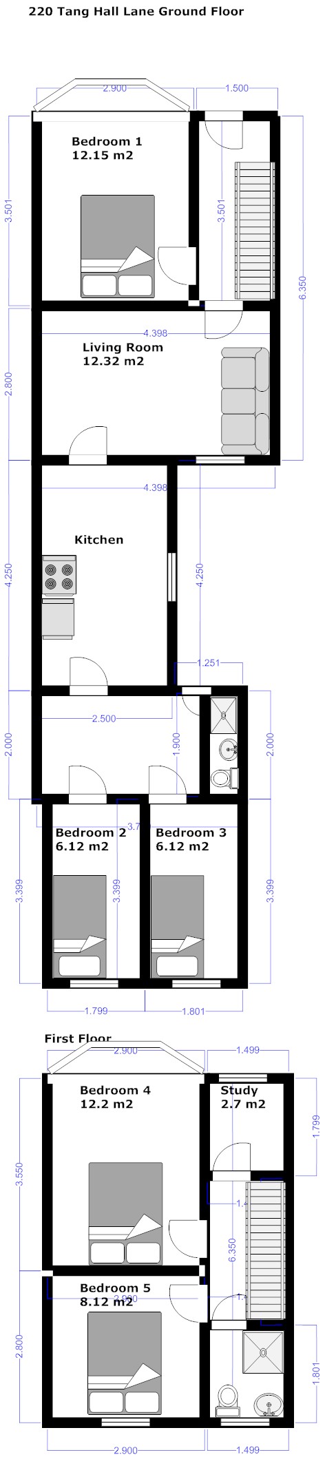5 Bedrooms Semi-detached house to rent in Tang Hall Lane, York YO10