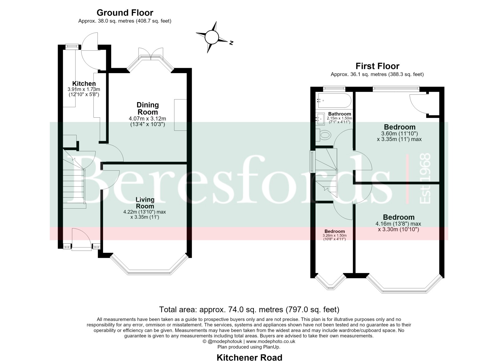17, Kitchener Road, Dagenham floorplan
