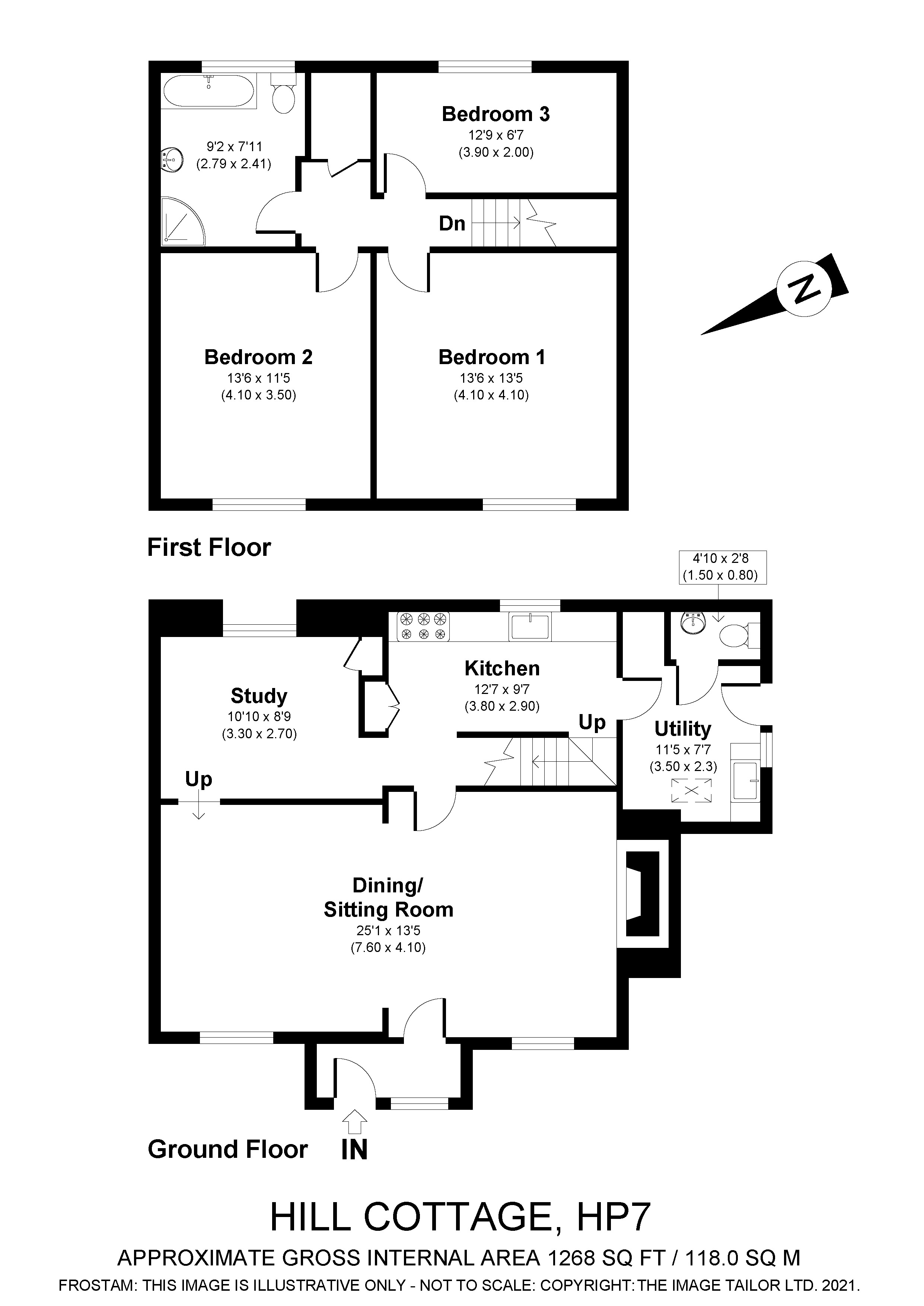 The Hill, Winchmore Hill, Amersham HP7, 3 bedroom semidetached house for sale 59725640