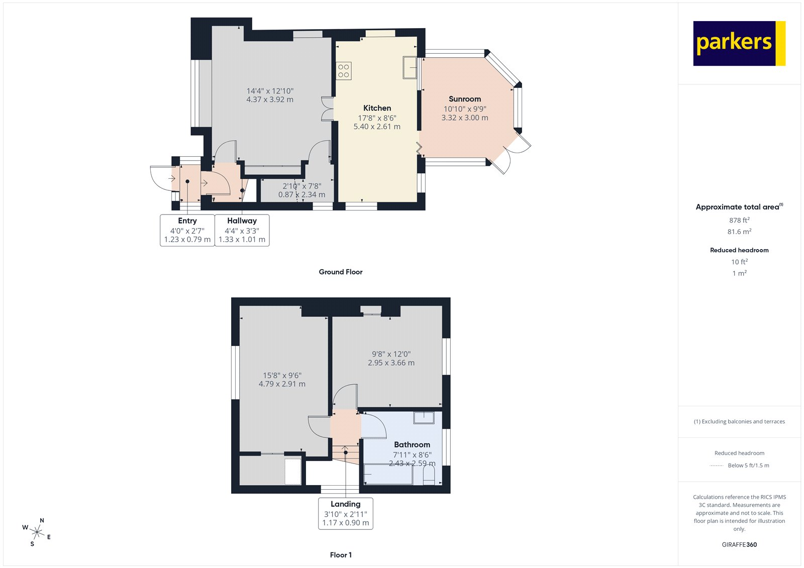 45, Whitehouse Road, Reading floorplan