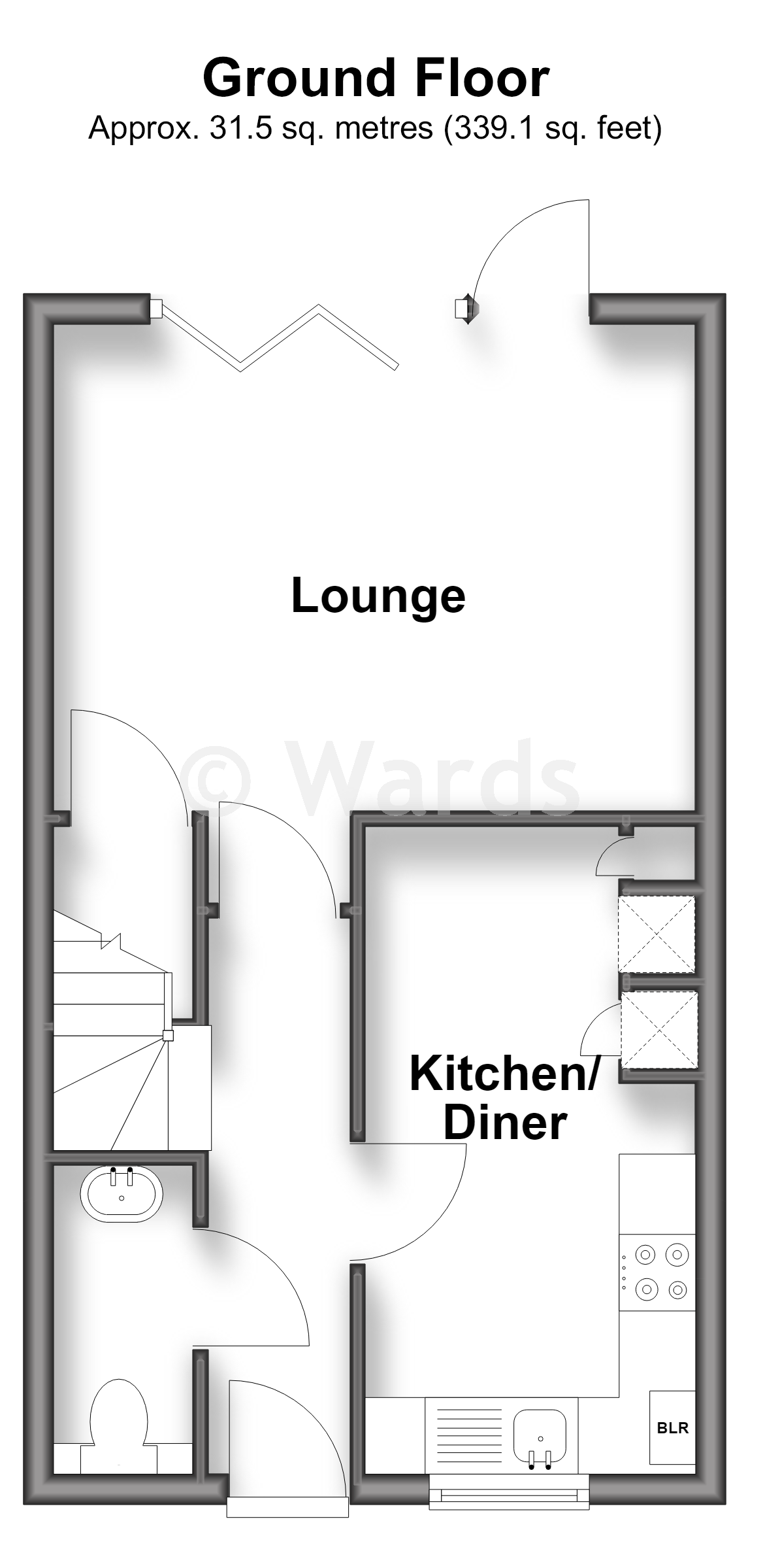 3, Gibsons Place, Eynsford floorplan
