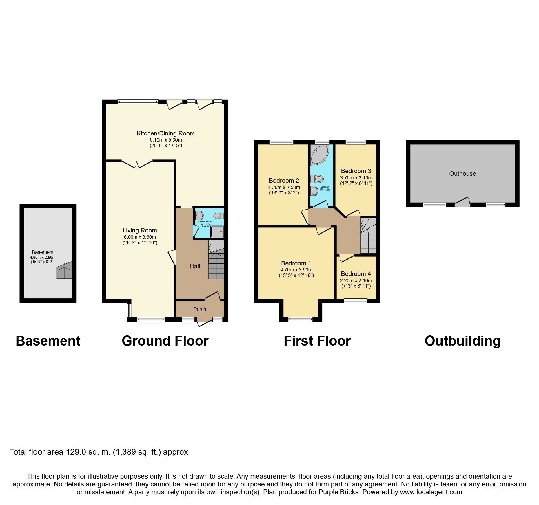 162, Burges Road, London floorplan