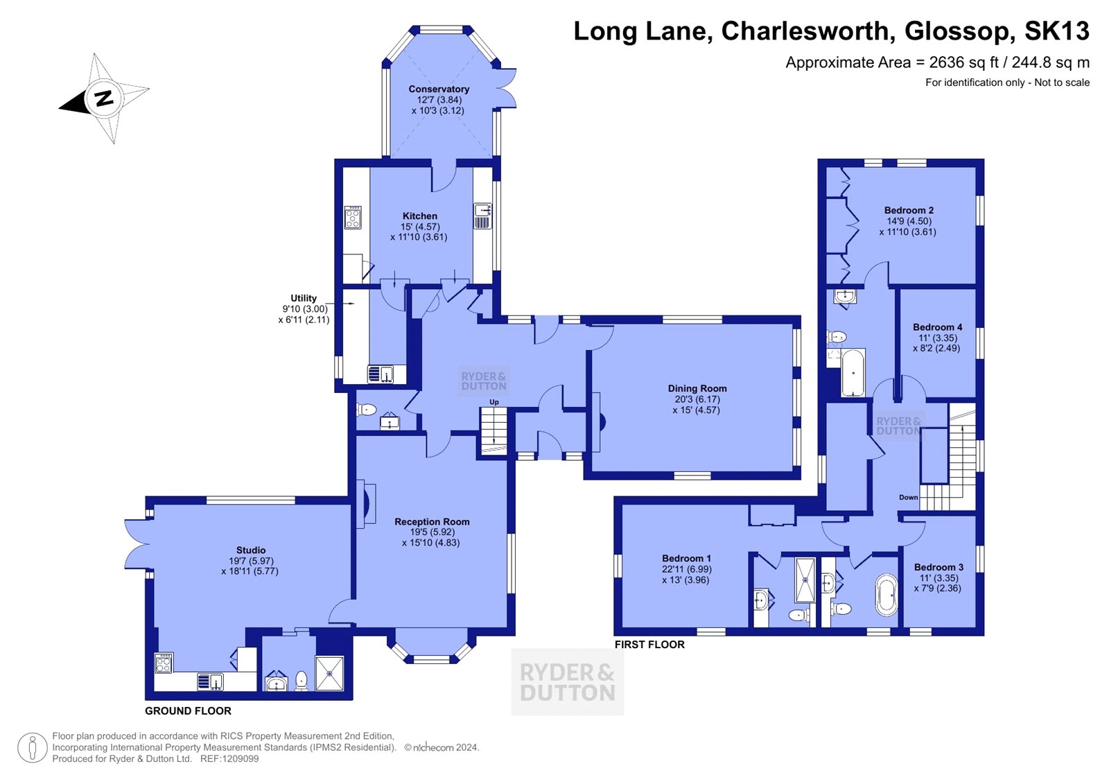 Coach House,, Long Lane, Glossop floorplan