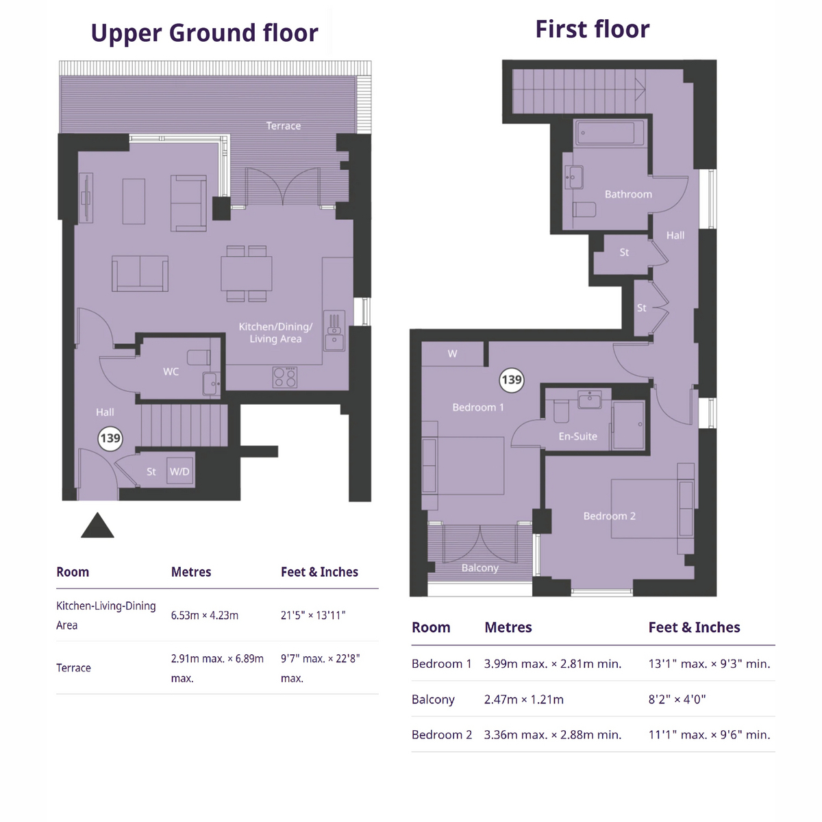 Unit 139 King Georges Gate, Earlsfield, SW18 floorplan