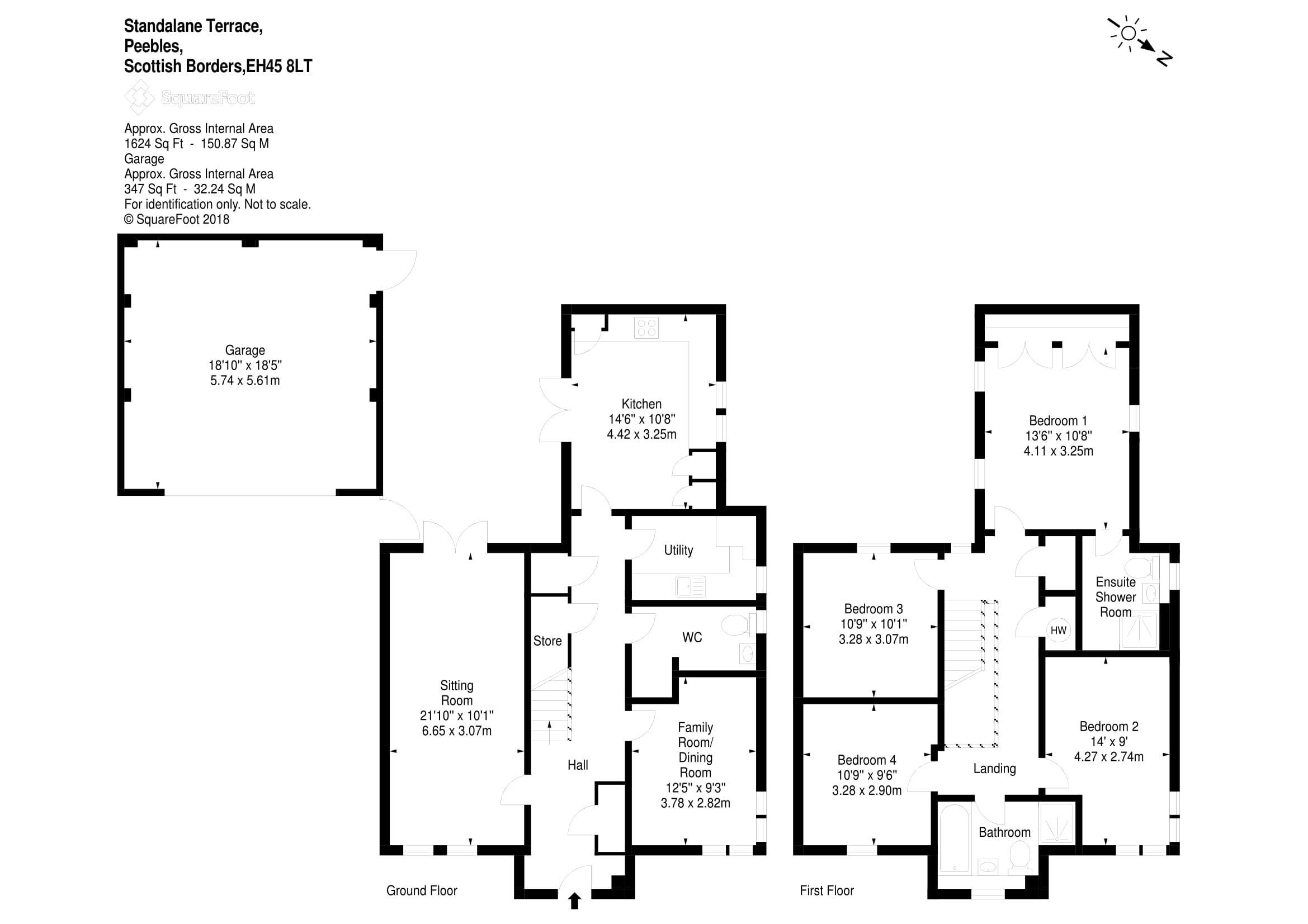 4 Bedrooms Detached house for sale in 9 Standalane Terrace, Peebles EH45