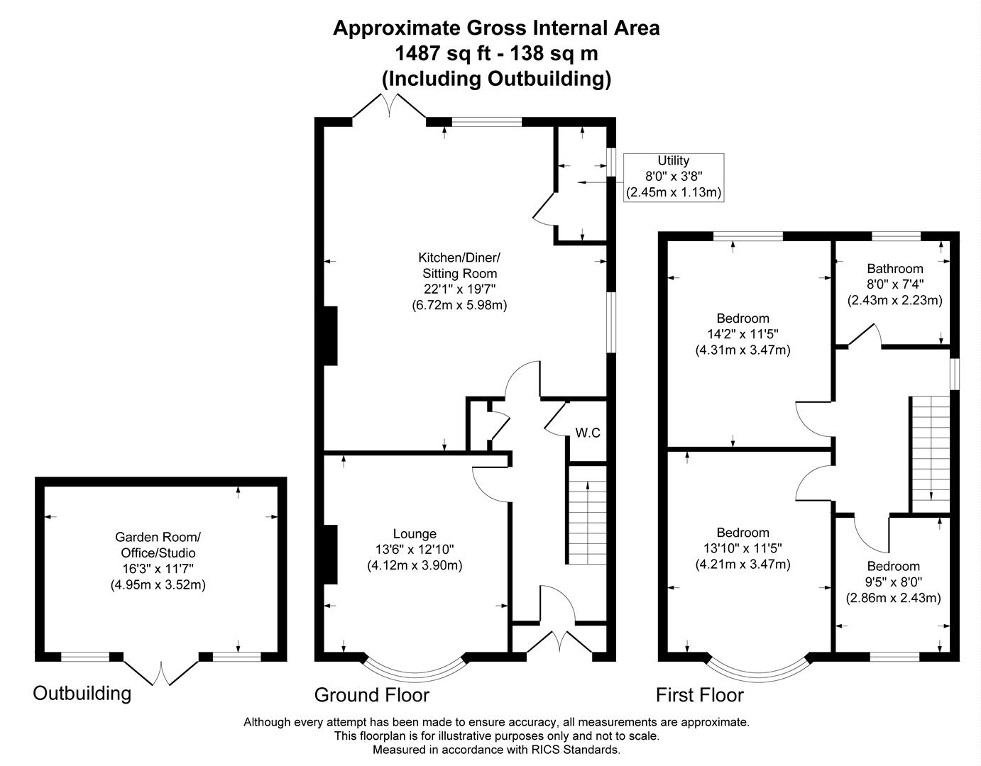 40, Addicott Road, Weston-Super-Mare floorplan