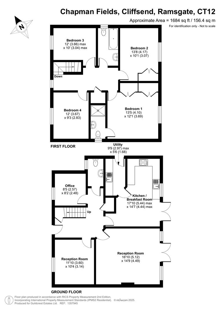 12, Chapman Fields, Ramsgate floorplan