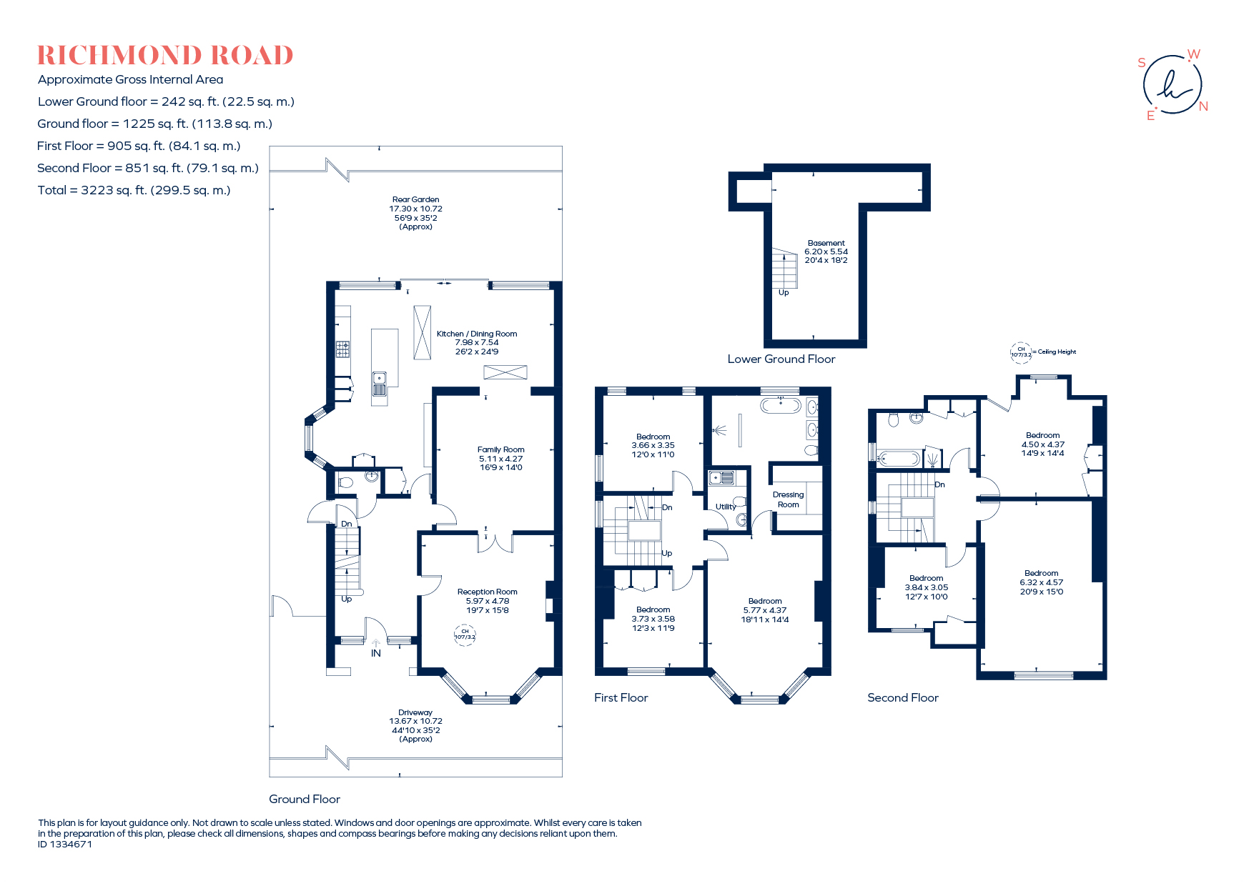 195, Richmond Road, Kingston Upon Thames floorplan