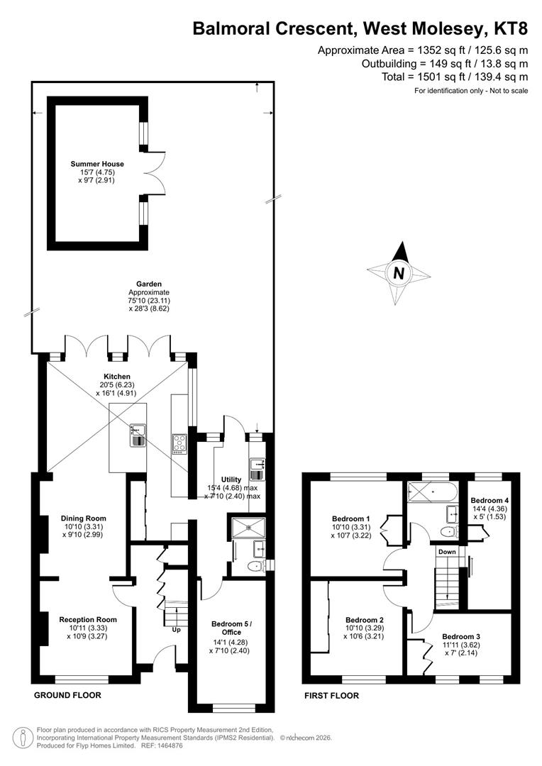 Balmoral Crescent, West Molesey floorplan