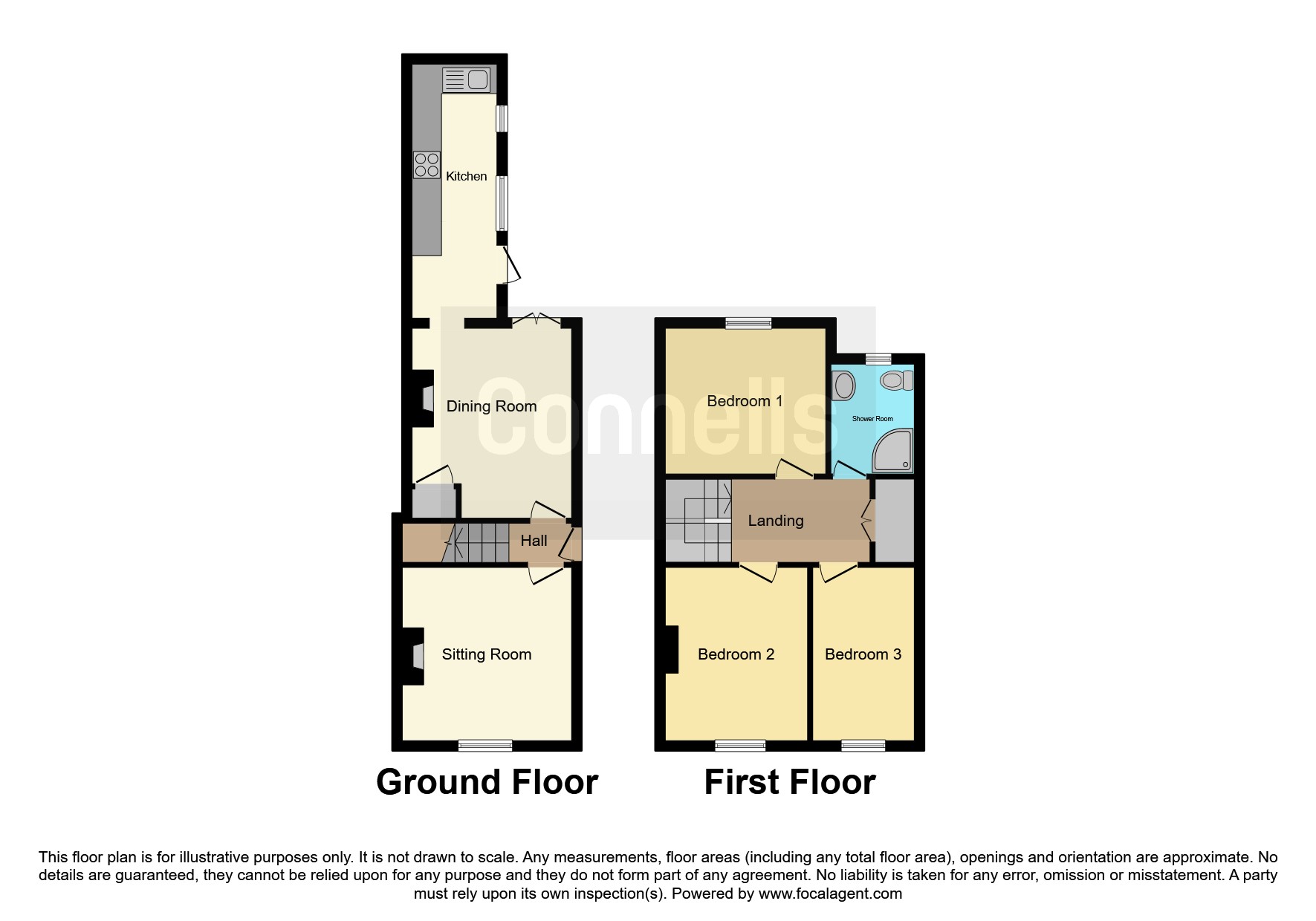 Brooklyn Cottage, Hunter Street, Buckingham floorplan