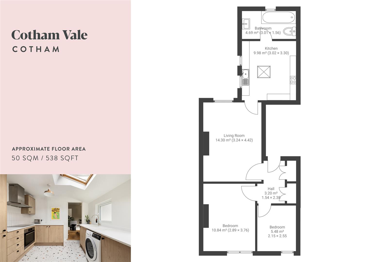 First Floor Flat, 30, Cotham Vale, Bristol floorplan