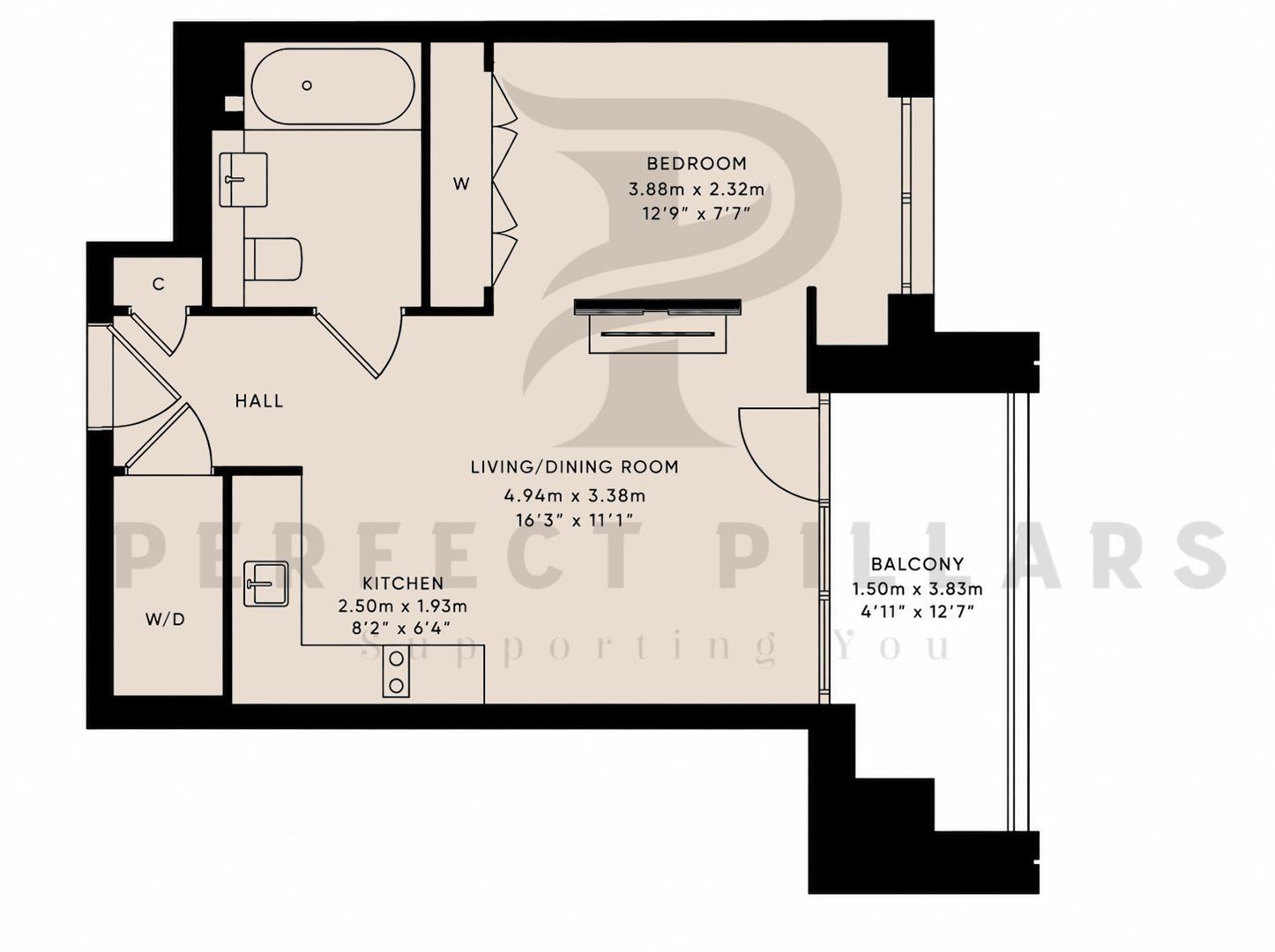 Boxwood Gardens, London floorplan