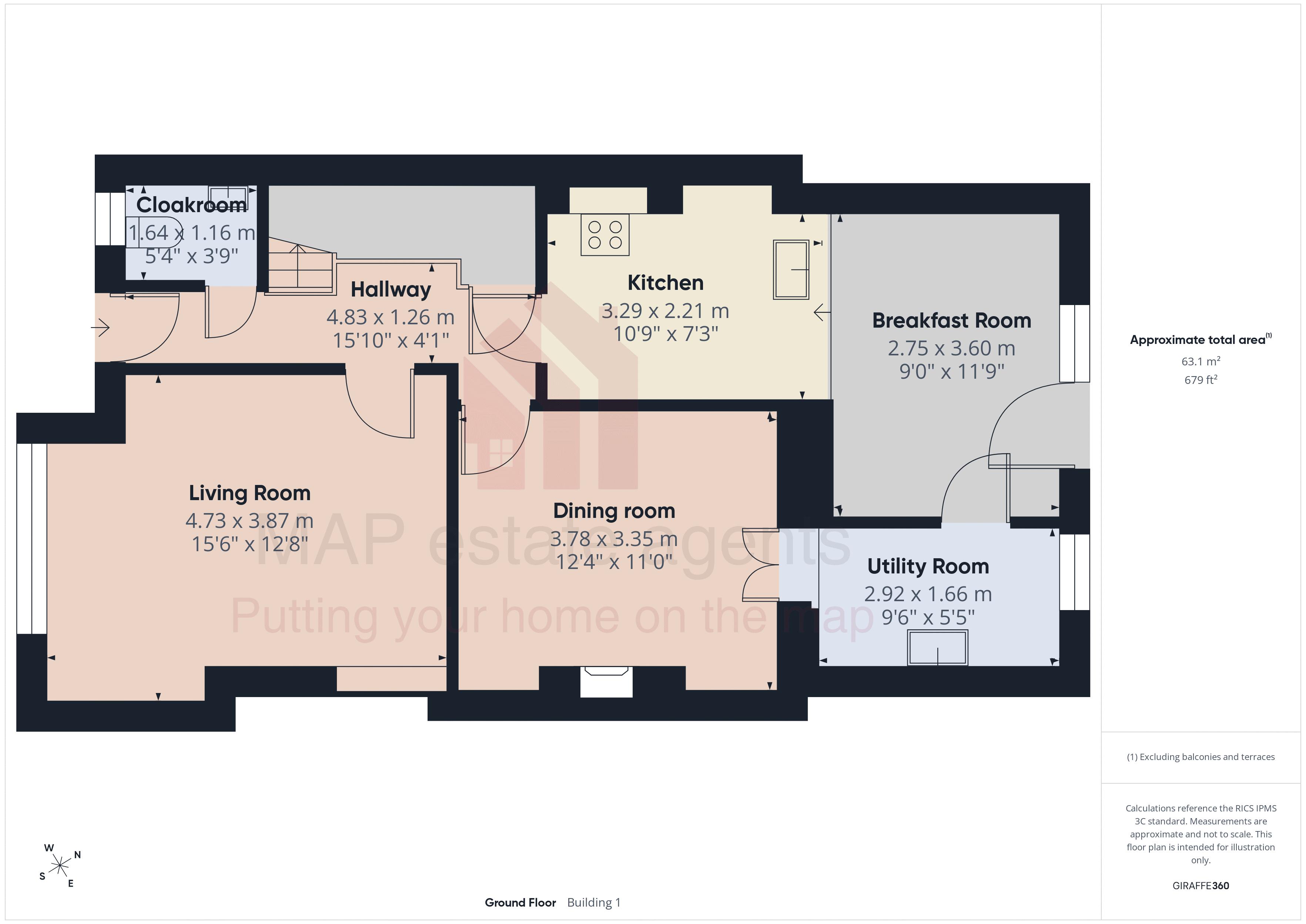 7, City Road, Truro floorplan