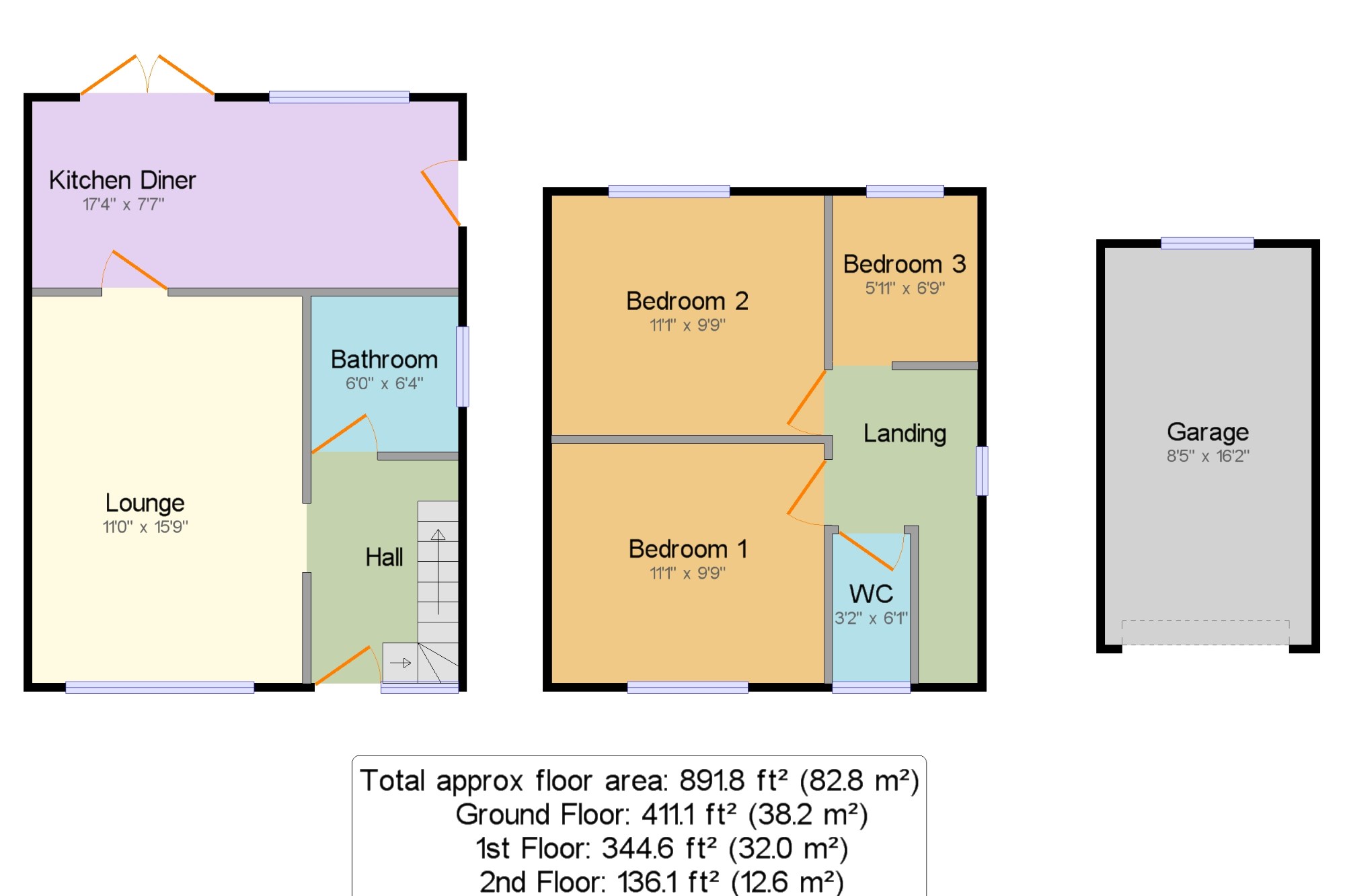 3 Bedrooms Detached house for sale in Mill Croft, Fulwood, Preston, Lancashire PR2