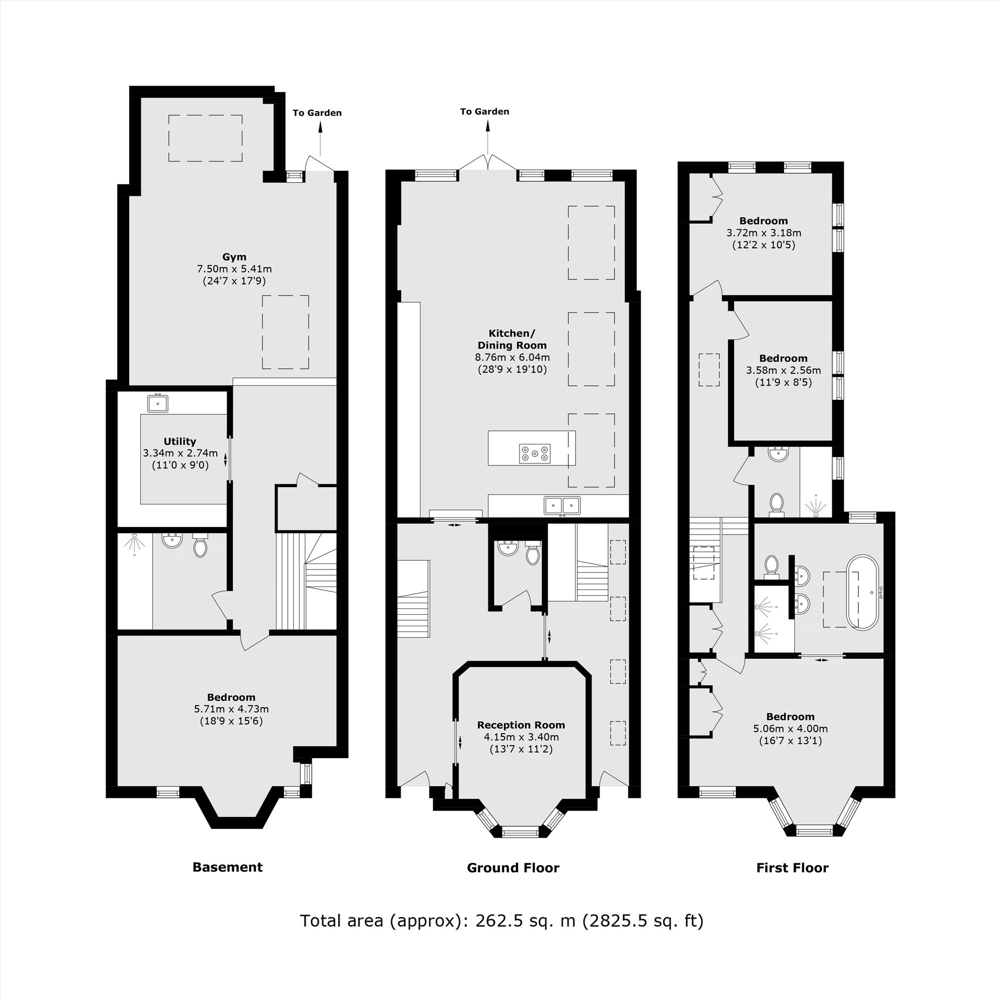 25, Edna Street, London floorplan