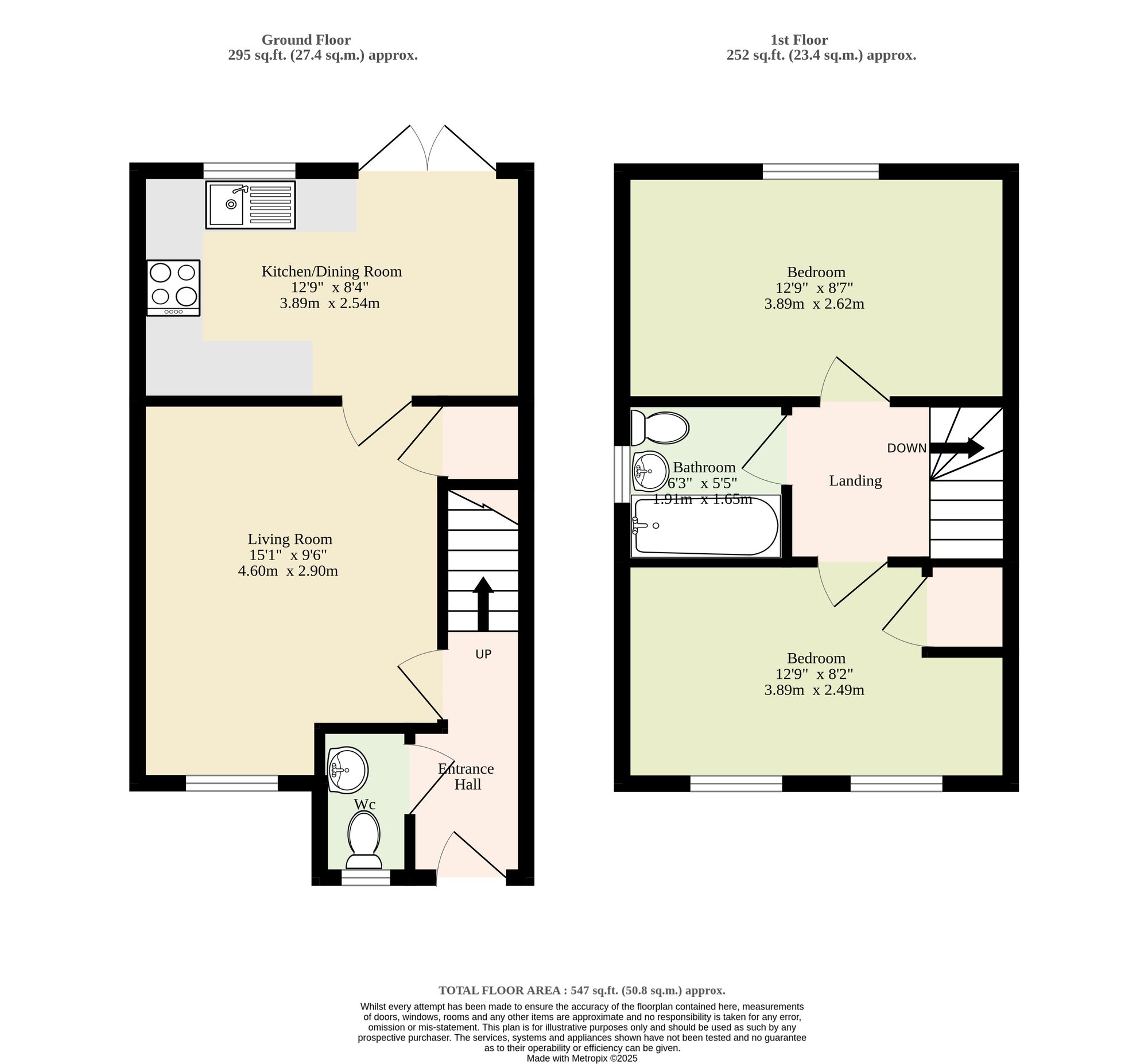 18 Hunton Road, Lowestoft floorplan