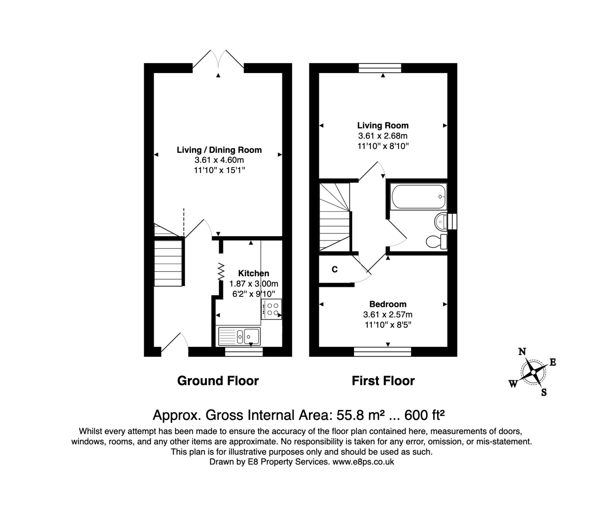 26, Pine Close, Bicester floorplan
