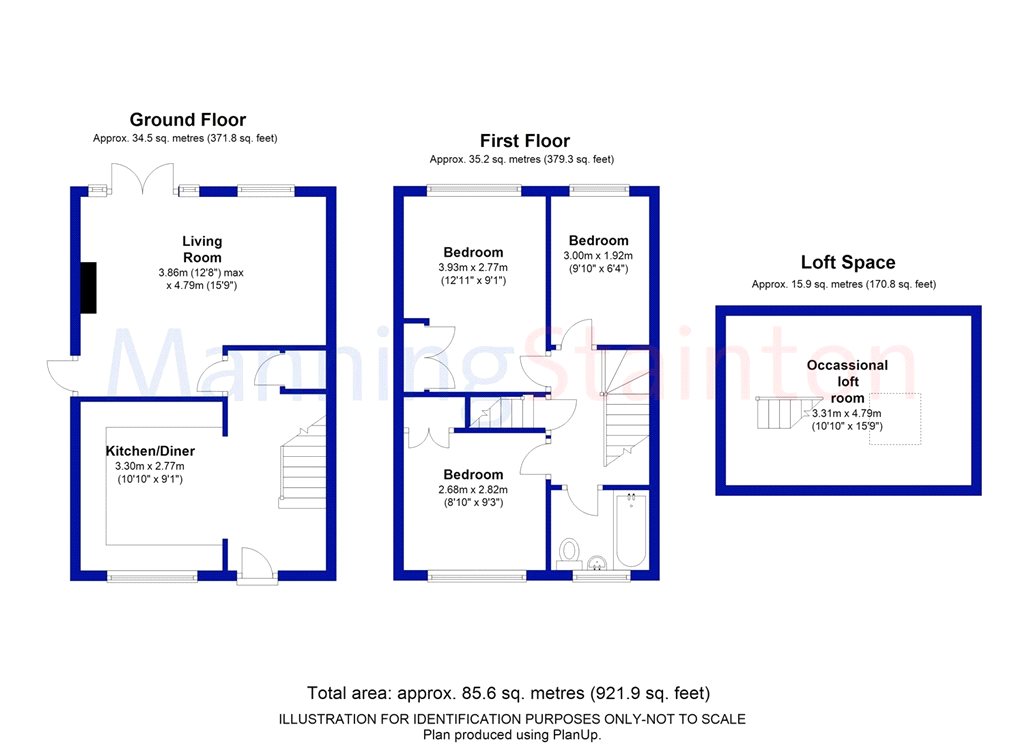 29, North Close, West Yorkshire floorplan