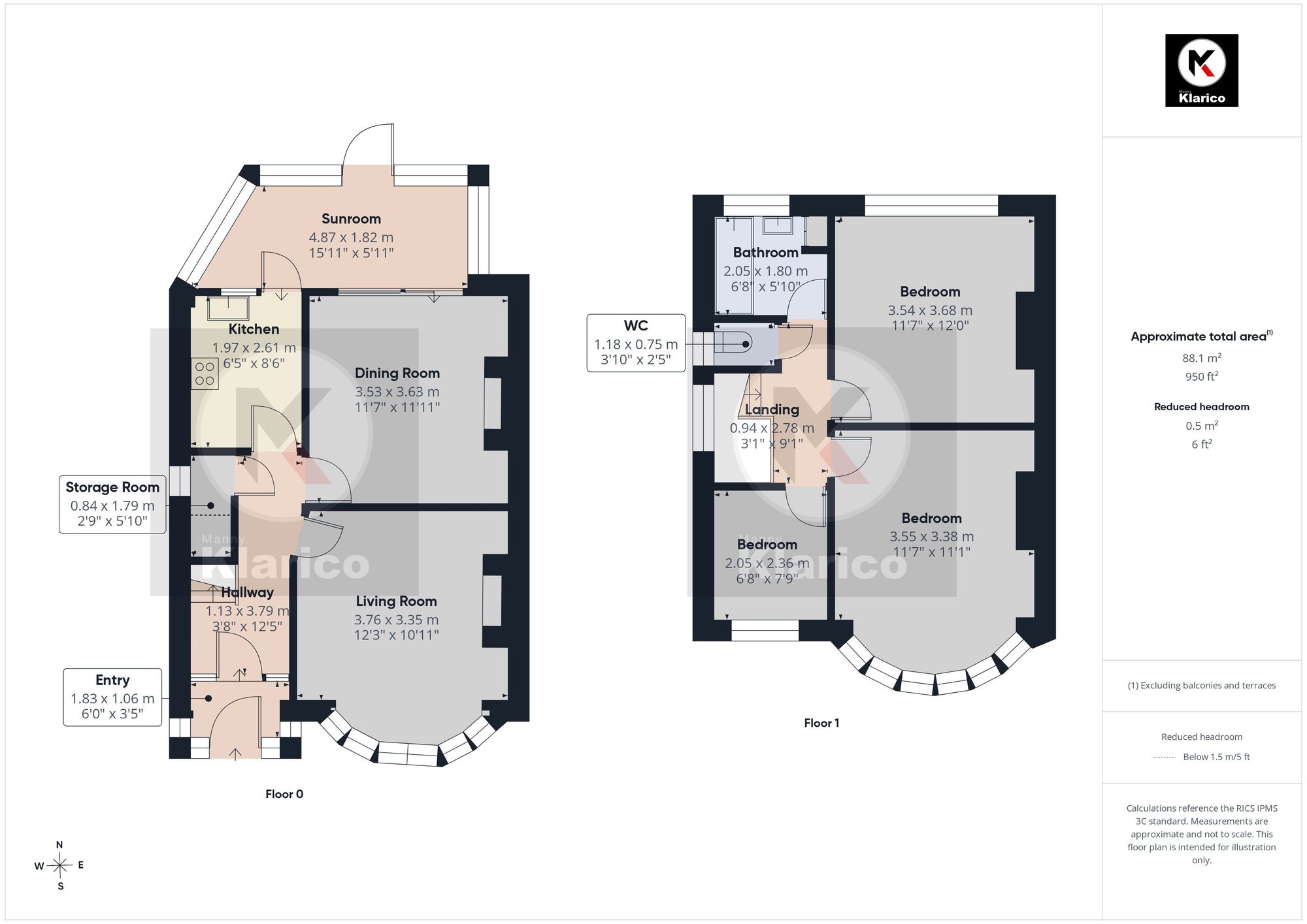 Woodford Green Road, Birmingham floorplan