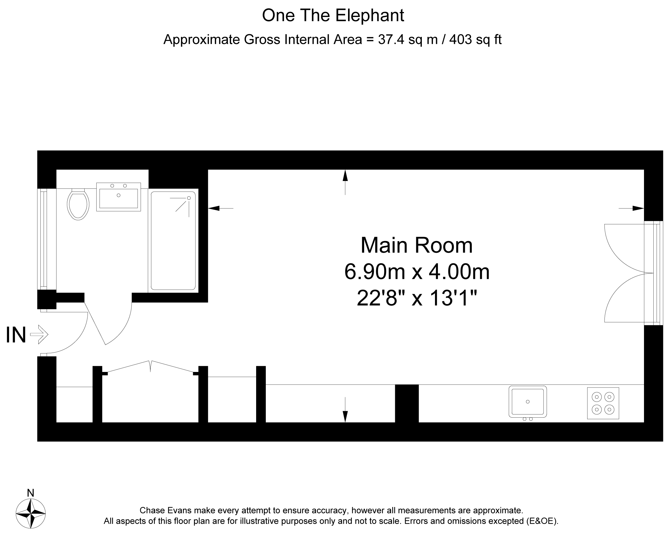0 Bedrooms Studio to rent in Pavillion Drive, One The Elephant, Elephant & Castle SE11