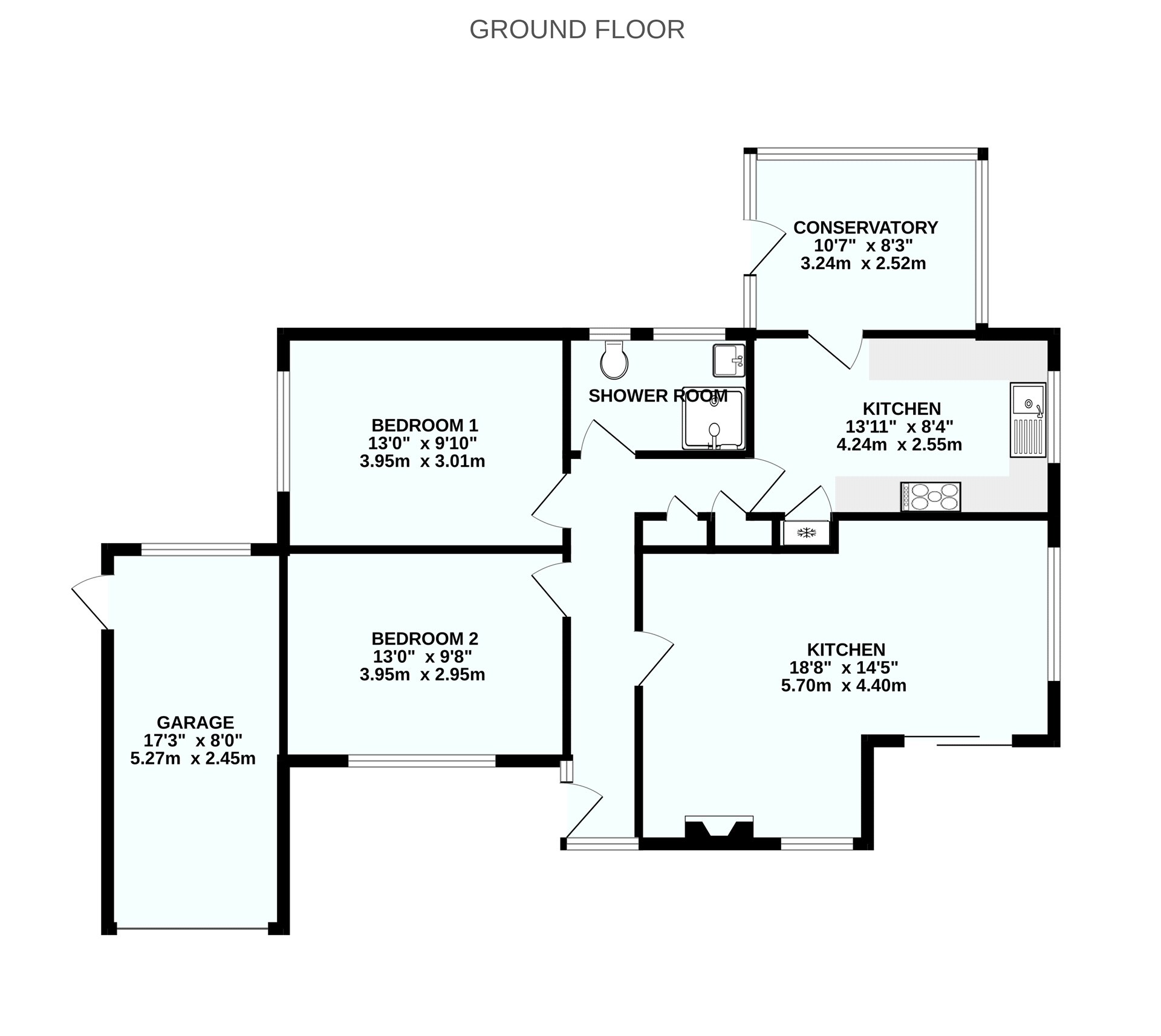 58, The Close, Devon floorplan