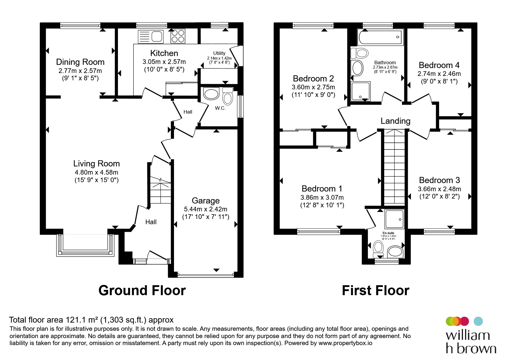 10, Naseby Drive, Nottingham floorplan