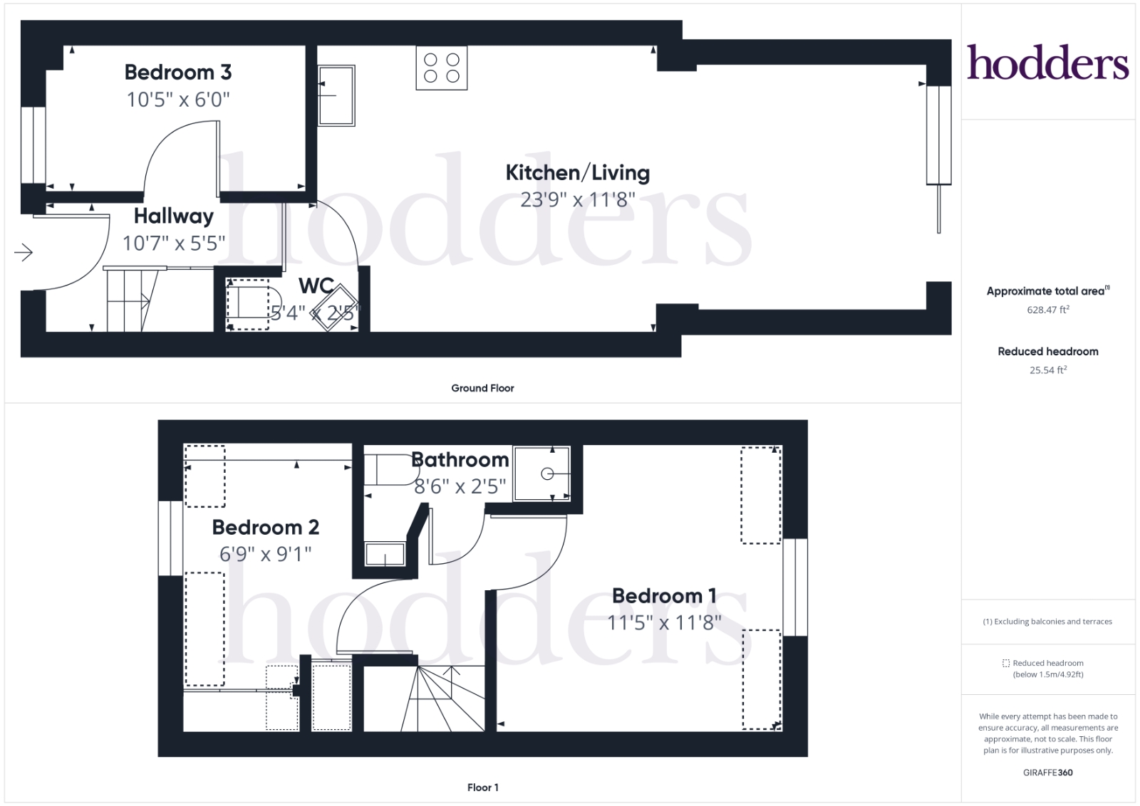 58, Stepgates, Surrey floorplan