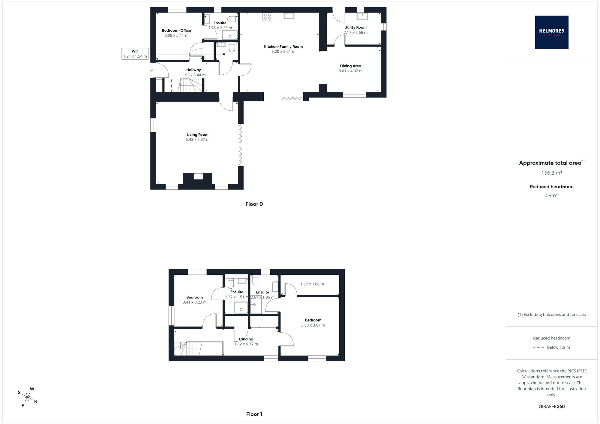The Beeches, Chulmleigh floorplan