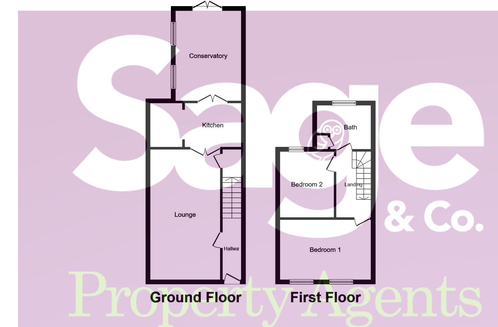 1, Church Street, Bargoed floorplan