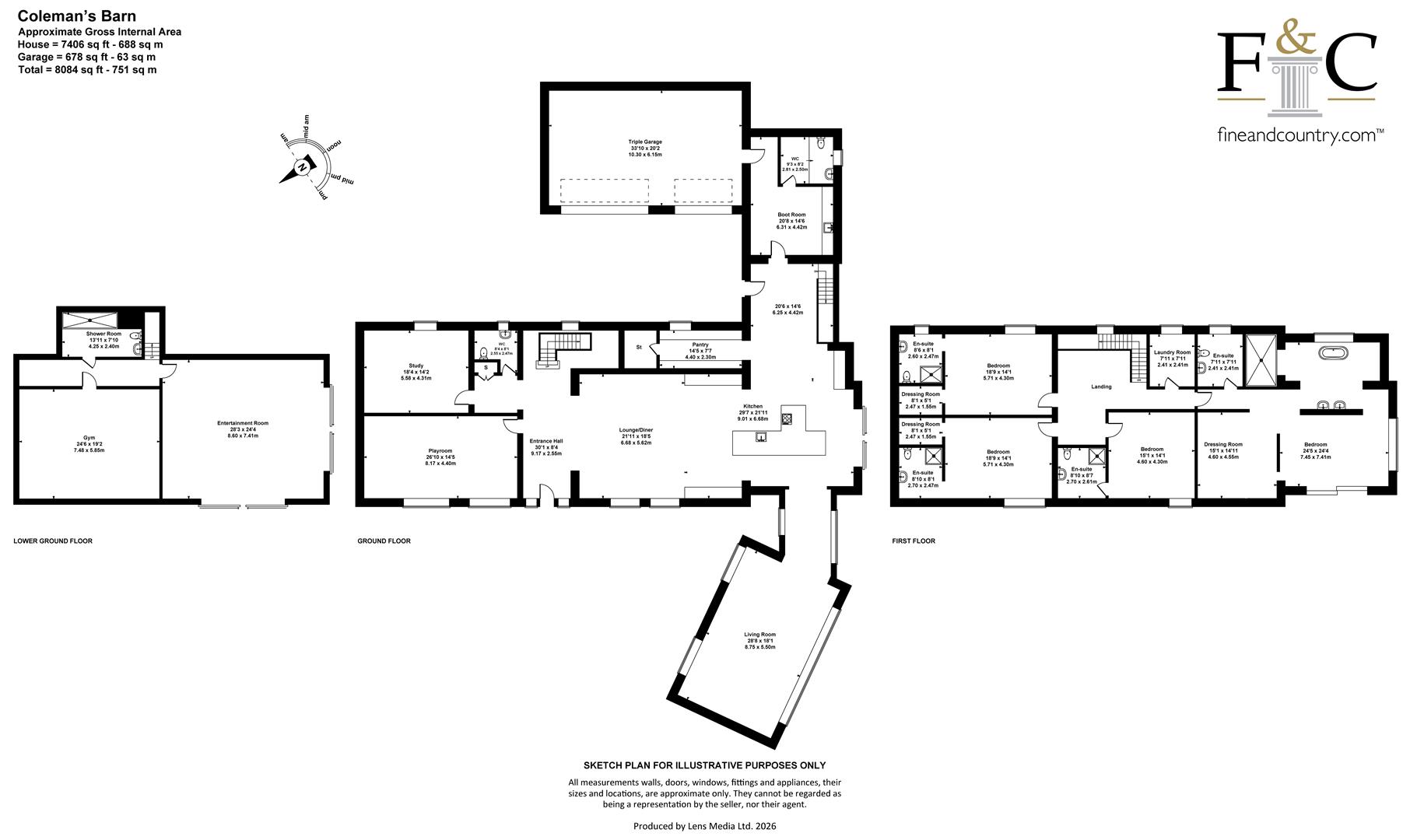 Colemans Barn, Chorley Old Road, Bolton floorplan