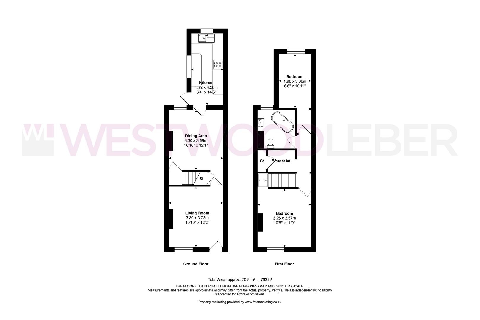 8, North Road, Hoddesdon floorplan
