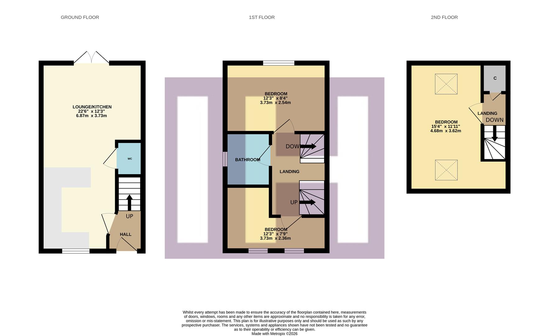 20, Ermin Close, Stockton-On-Tees floorplan