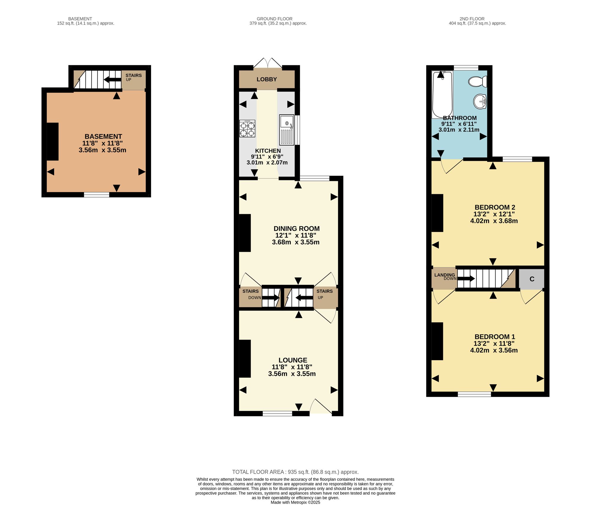 14 Station Road, Sittingbourne floorplan