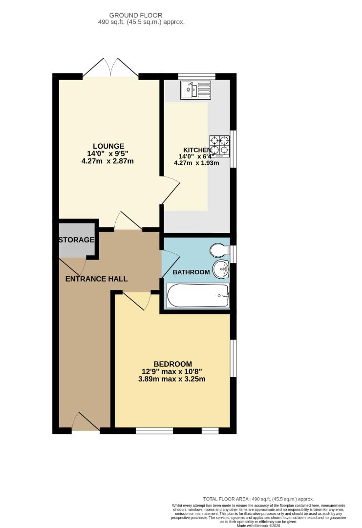 32a, Kiln Place, Potton floorplan