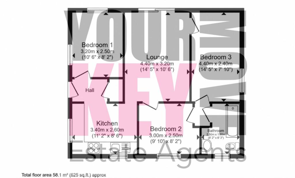 Home At Last, Romney Marsh floorplan