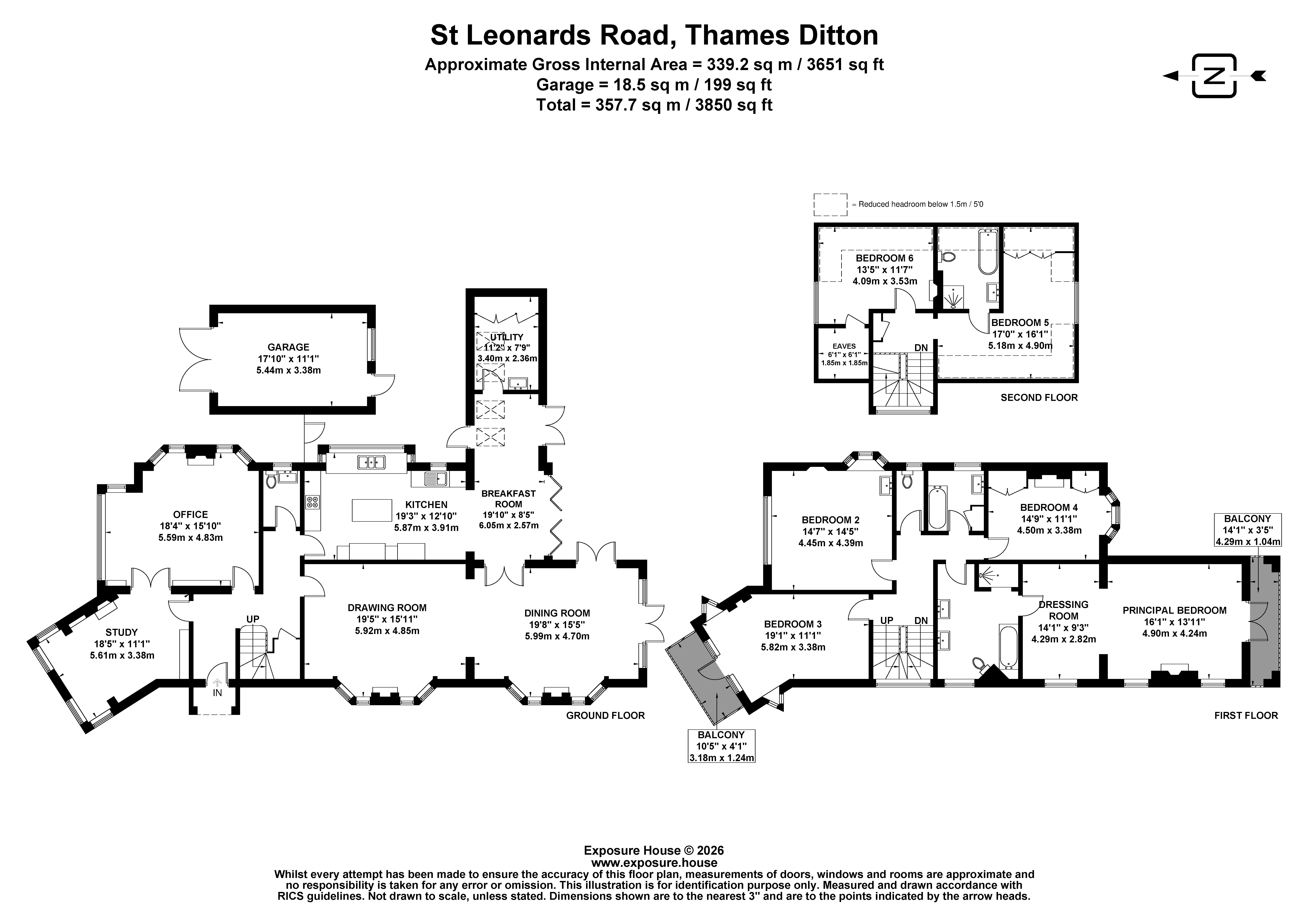 St. Leonards,, St. Leonards Road, Surrey floorplan
