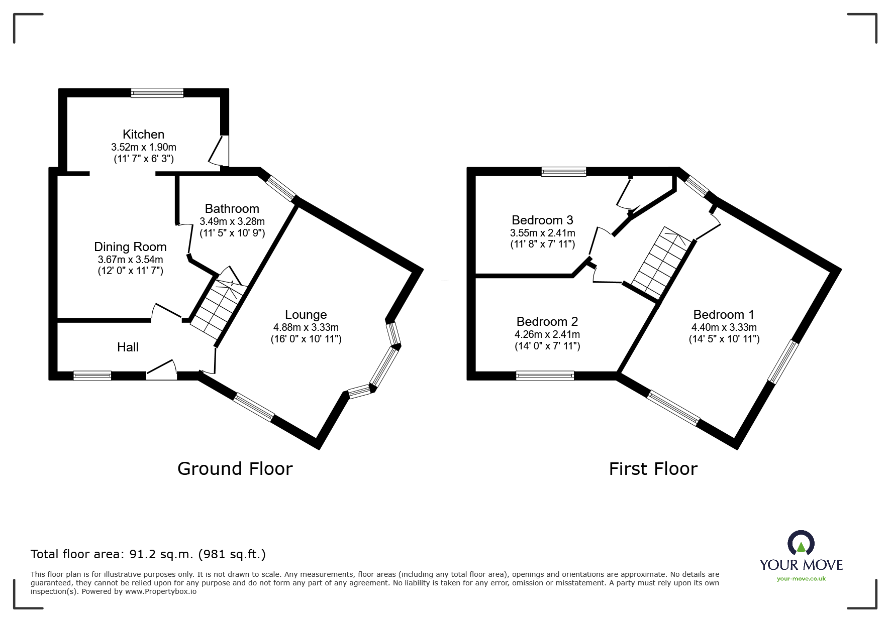 5, Central Drive, Doncaster floorplan
