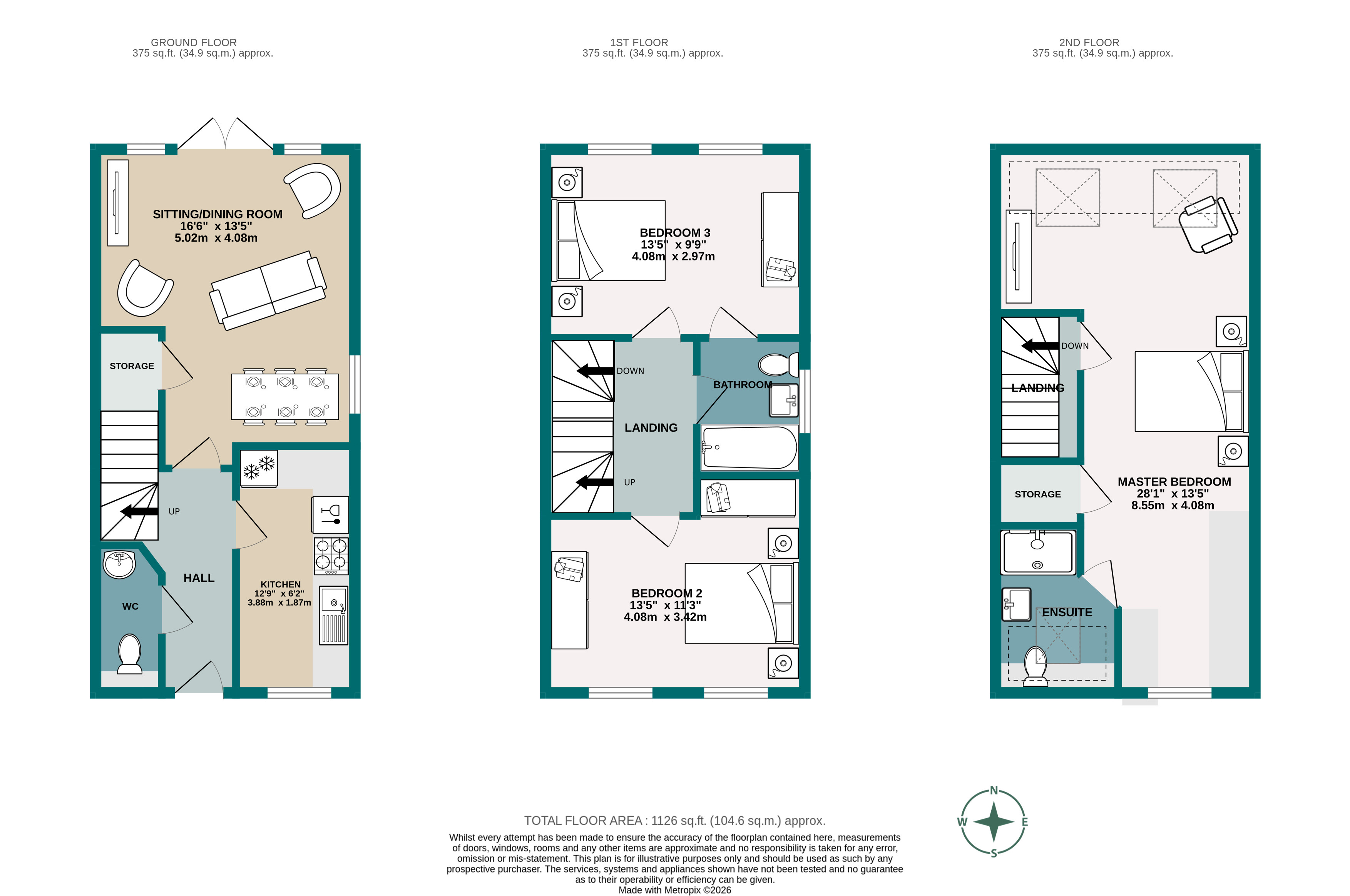 43, Greensands Way, Dorset floorplan