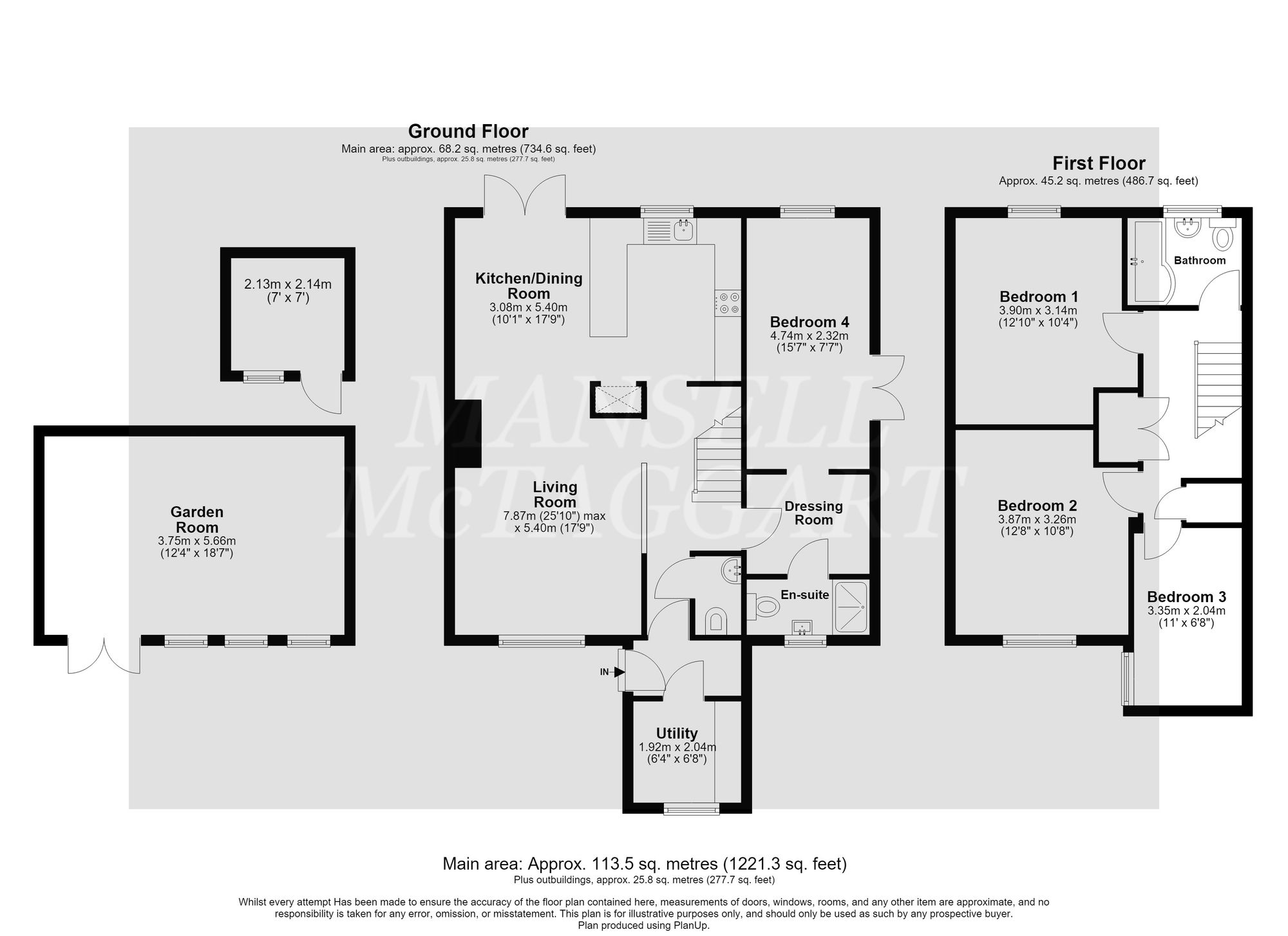 11 Masefield Road, Crawley floorplan
