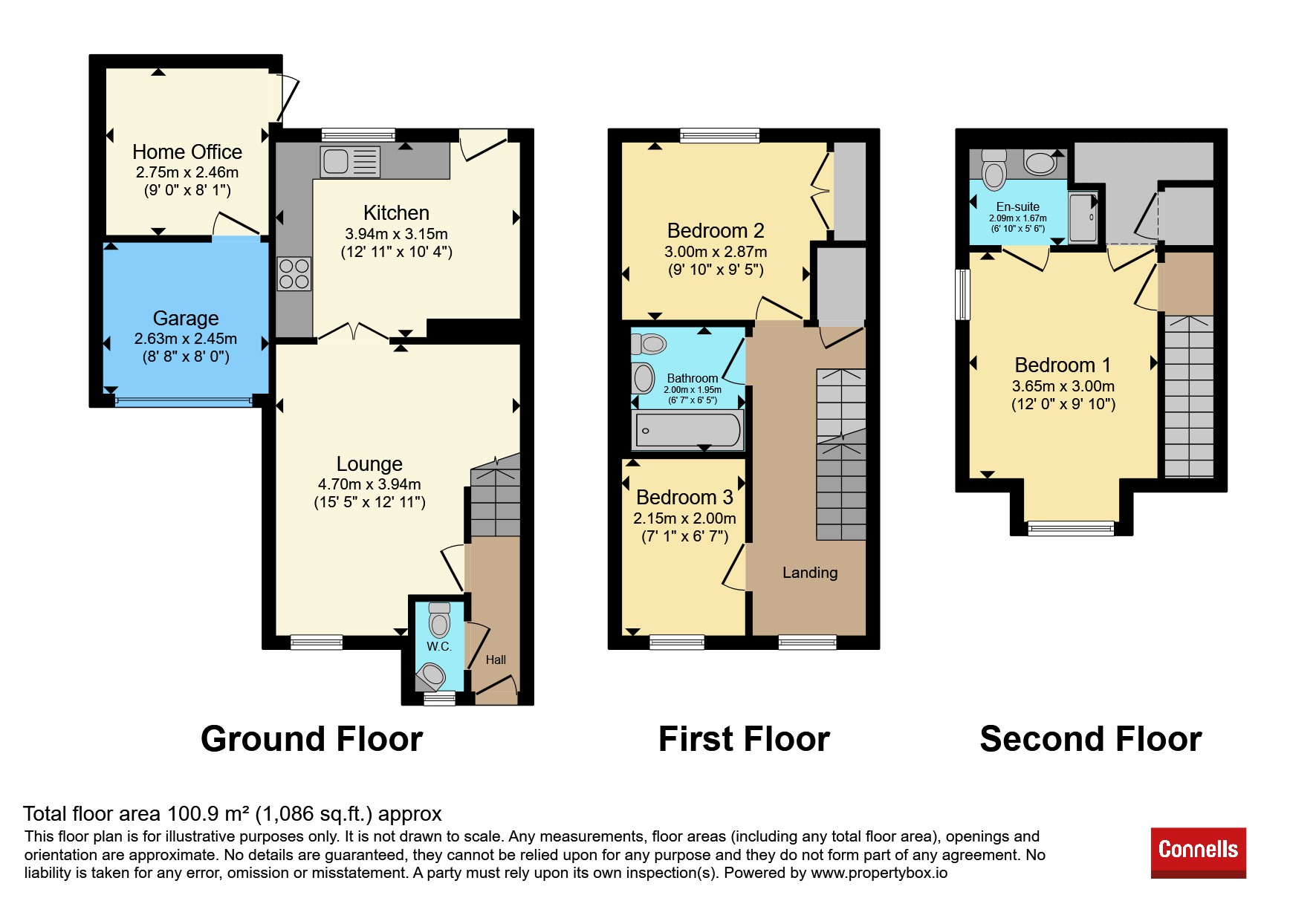 4, Pembroke Drive, South Ockendon floorplan