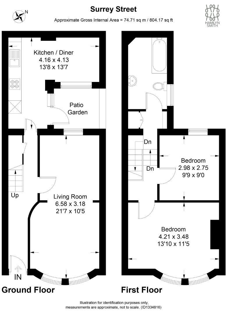 3, Surrey Street, Brighton floorplan