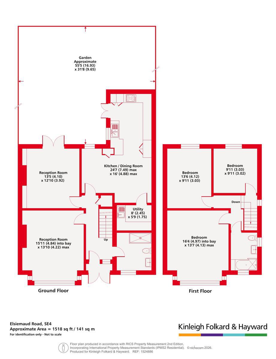 35, Elsiemaud Road, London floorplan