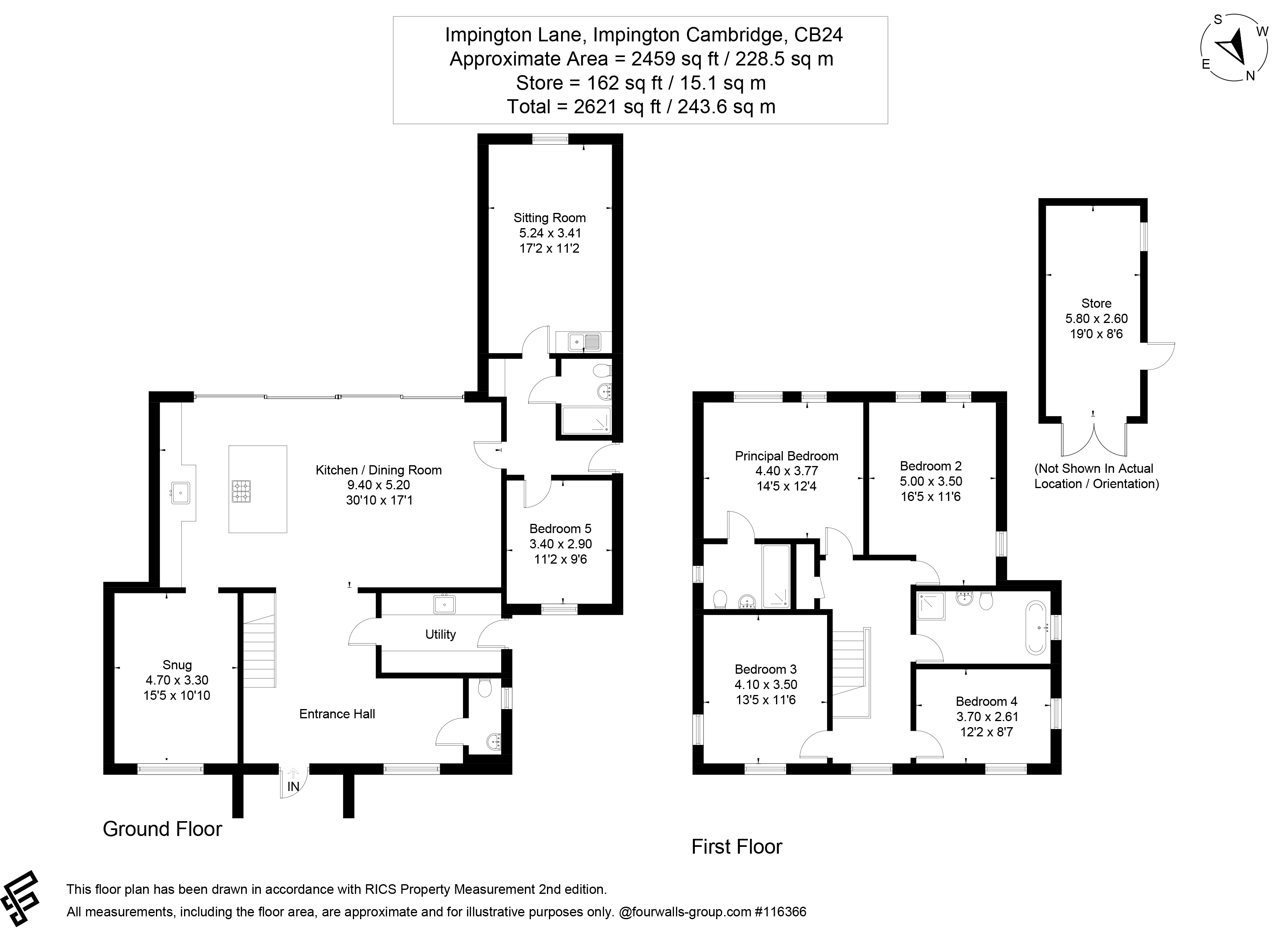 Impington Lane, Cambridge floorplan