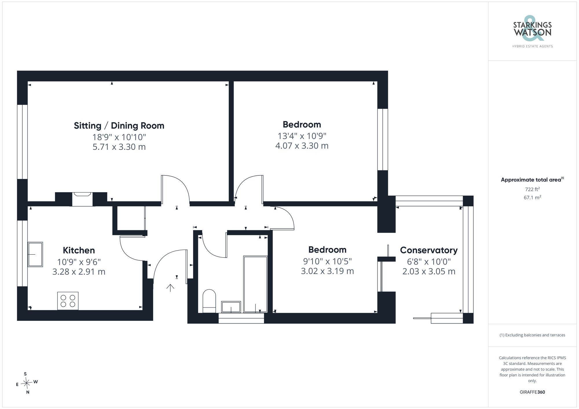 3 Cricketers Walk, Norwich floorplan