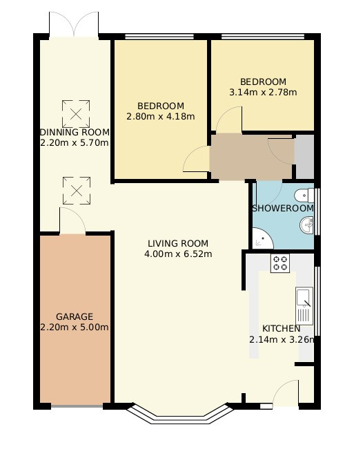 Sutcliffe Drive, Harbury, Leamington Spa CV33, 2 bedroom bungalow for